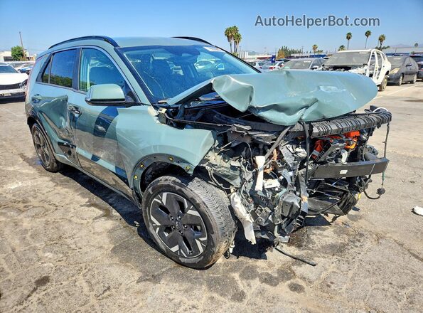 KNDCR3L10R5113083 2024 KIA NIRO Green Передня права чверть