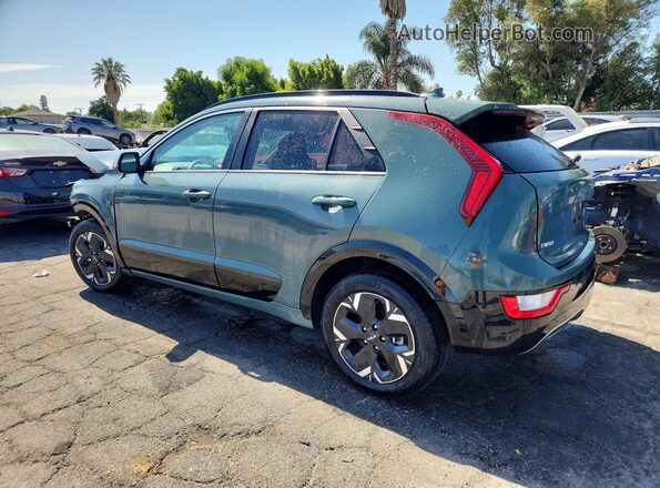 KNDCR3L10R5113083 2024 KIA NIRO Green Задня ліва чверть