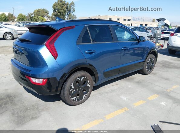 KNDCR3L10R5120468 2024 KIA NIRO EV Blue უკანა მარჯვენა