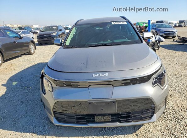 KNDCR3L11P5028783 2023 KIA NIRO Gray Դիմացի տեսք