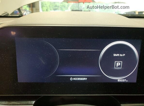 KNDCR3L13P5071764 2023 KIA NIRO Серый Вид щитка приборов