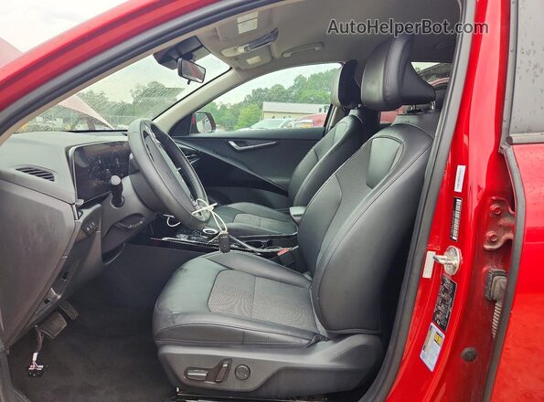 KNDCR3L14P5073846 2023 KIA NIRO Red Սալոնի դիմացի տեսք