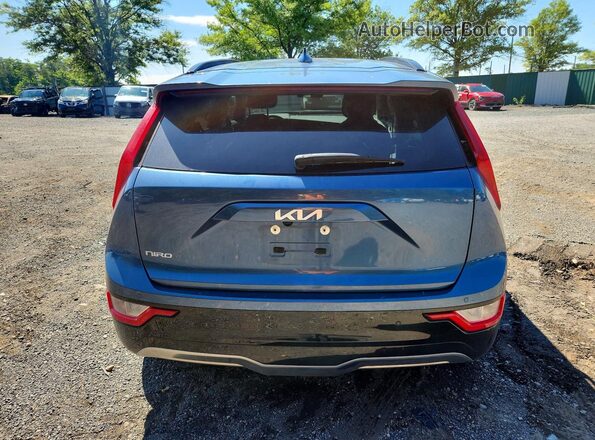KNDCR3L15R5111409 2024 KIA NIRO Blue Вид ззаду