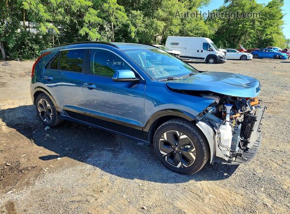 KNDCR3L15R5111409 2024 KIA NIRO Blue Передня права чверть