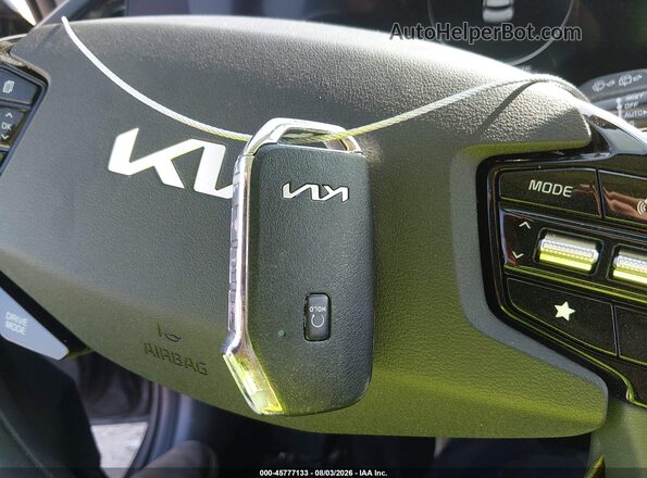KNDCR3L19P5020172 2023 KIA NIRO EV Gray Widok deski rozdzielczej