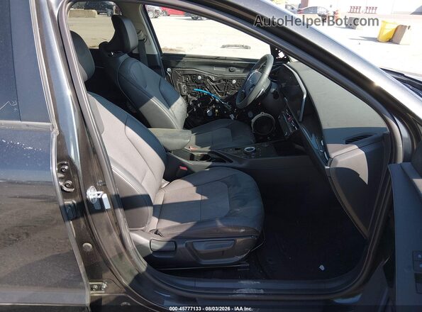 KNDCR3L19P5020172 2023 KIA NIRO EV Gray Widok wnętrza z przodu