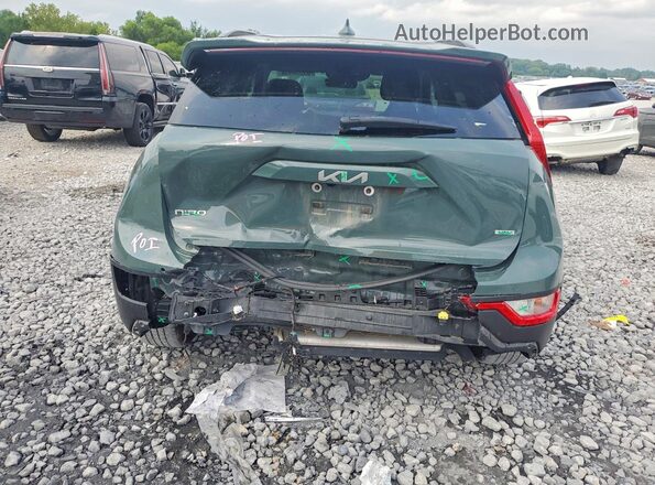KNDCR3LE0R5145664 2024 KIA NIRO Green უკანა ხედი