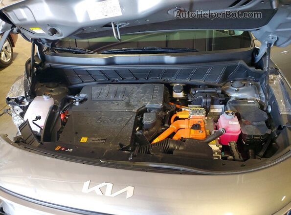 KNDCR3LE0S5282173 2025 KIA NIRO Gray Engine compartment view