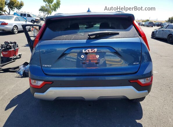 KNDCR3LE1S5236268 2025 KIA NIRO Blue Вид ззаду