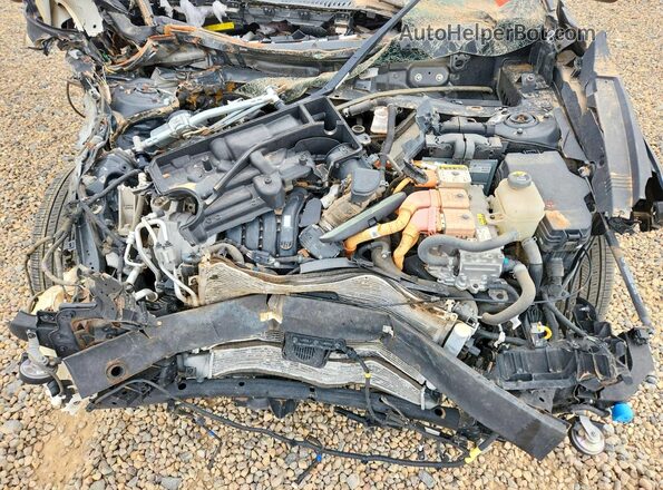 KNDCR3LE2P5046938 2023 KIA NIRO Серый Вид задней части салона