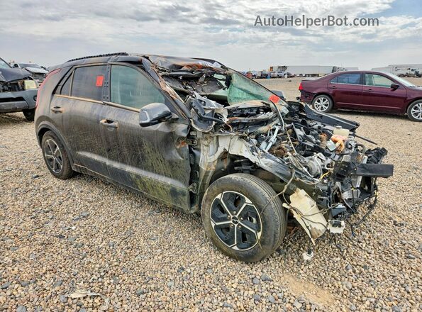 KNDCR3LE2P5046938 2023 KIA NIRO Серый Передняя правая четверть