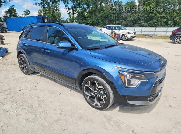KNDCR3LE3S5253105 2025 KIA NIRO Blue Delantero derecho