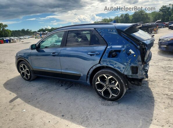 KNDCR3LE3S5253105 2025 KIA NIRO Blue Trasero izquierdo