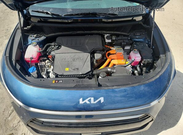KNDCR3LE3S5253105 2025 KIA NIRO Blue Vista del compartimento del motor