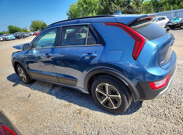 KNDCR3LE3T5318116 2026 KIA NIRO Синий Задняя левая четверть