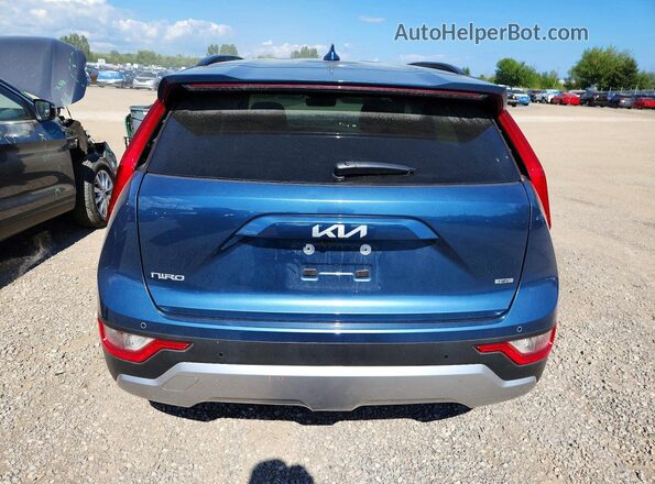 KNDCR3LE3T5318116 2026 KIA NIRO Синий Вид сзади
