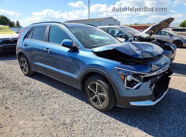 KNDCR3LE3T5318116 2026 KIA NIRO Синий Передняя правая четверть