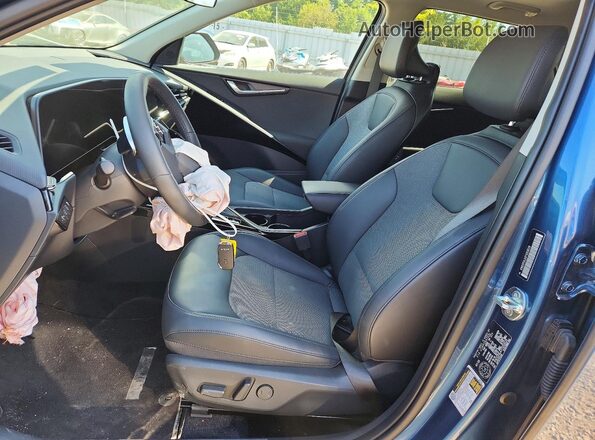 KNDCR3LE3T5318116 2026 KIA NIRO Синий Вид салона спереди