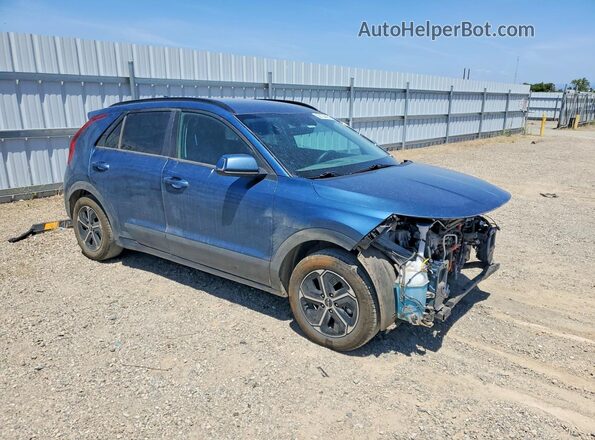 KNDCR3LE4P5117640 2023 KIA NIRO Blue Front right