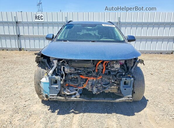 KNDCR3LE4P5117640 2023 KIA NIRO Blue Front view