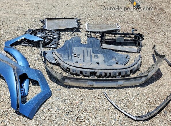 KNDCR3LE4P5117640 2023 KIA NIRO Blue Engine compartment view