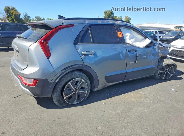 KNDCR3LE5P5084244 2023 KIA NIRO Серый Задняя правая четверть