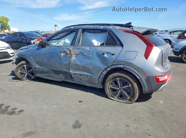 KNDCR3LE5P5084244 2023 KIA NIRO Серый Задняя левая четверть