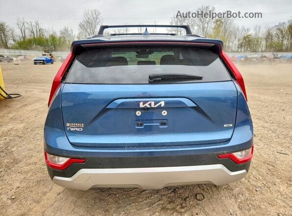 KNDCR3LE5R5203624 2024 KIA NIRO Blue Widok z tyłu