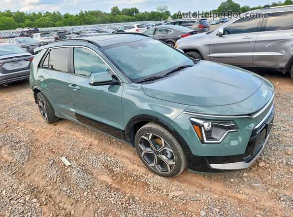 KNDCR3LE6P5060051 2023 KIA NIRO Green Առջևի աջ