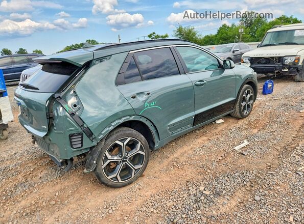 KNDCR3LE6P5060051 2023 KIA NIRO Green Հետևի աջ