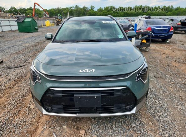KNDCR3LE6P5060051 2023 KIA NIRO Green Դիմացի տեսք