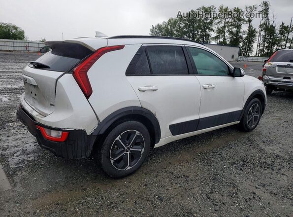 KNDCR3LE6P5070708 2023 KIA NIRO Белый Задняя правая четверть