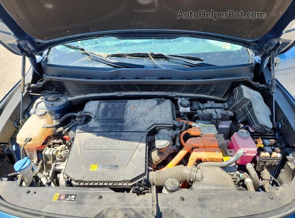 KNDCR3LE7R5124777 2024 KIA NIRO Blue Widok komory silnika
