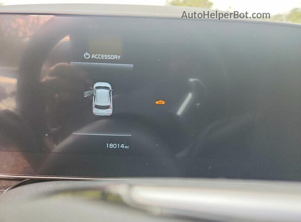 KNDCR3LE8P5099403 2023 KIA NIRO Tan ხელსაწყოთა პანელის ხედი