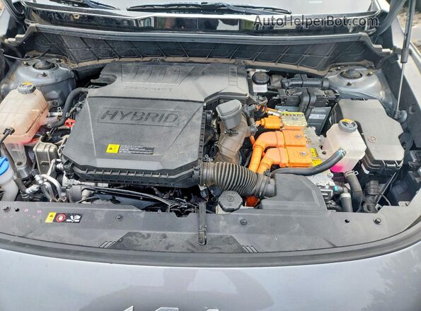 KNDCR3LE8P5099403 2023 KIA NIRO Tan ძრავის განყოფილების ხედი