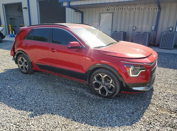 KNDCR3LE9R5131651 2024 KIA NIRO Красный Передняя правая четверть