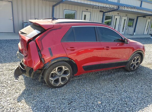 KNDCR3LE9R5131651 2024 KIA NIRO Красный Задняя правая четверть