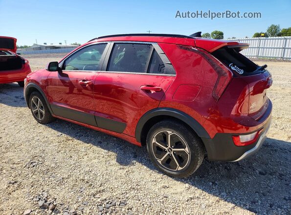 KNDCR3LE9R5159482 2024 KIA NIRO Red Trasero izquierdo
