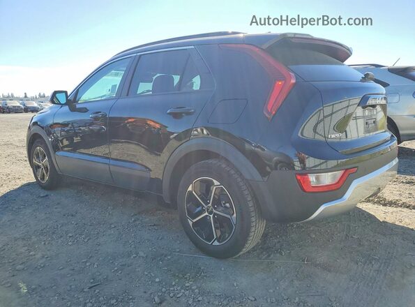 KNDCR3LEXR5151052 2024 KIA NIRO Черный Задняя левая четверть