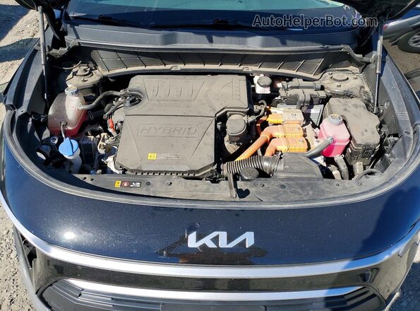 KNDCR3LEXR5151052 2024 KIA NIRO Черный Вид подкапотного пространства