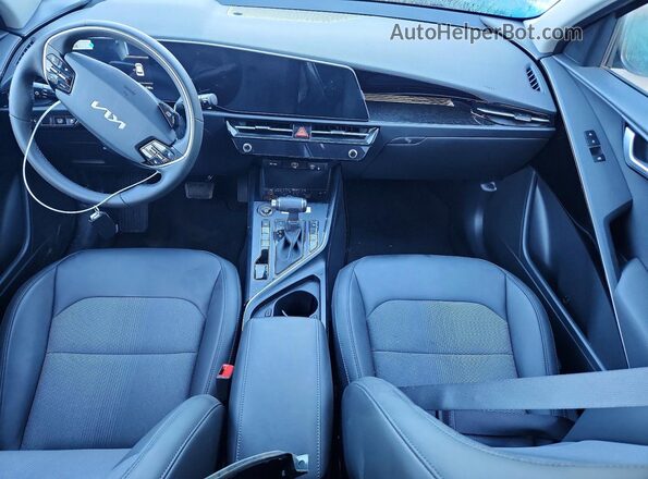 KNDCR3LEXS5283539 2025 KIA NIRO Gray Вид панелі приладів