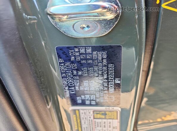 KNDCR3LEXS5283539 2025 KIA NIRO Gray Панорамний вид салону 360°