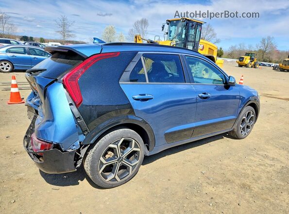 KNDCR3LF2P5043224 2023 KIA NIRO Blue Հետևի աջ