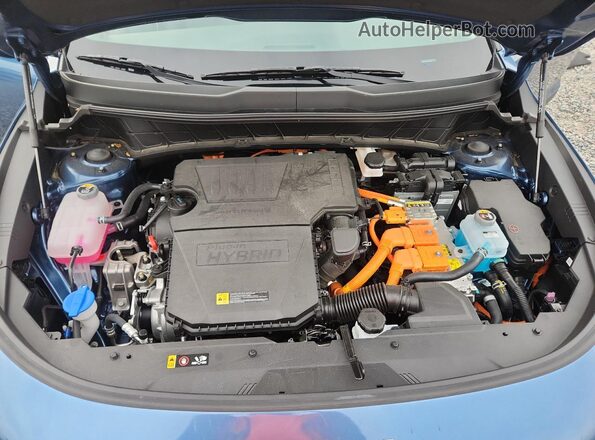 KNDCS3LF6S5310412 2025 KIA NIRO Синий Вид подкапотного пространства