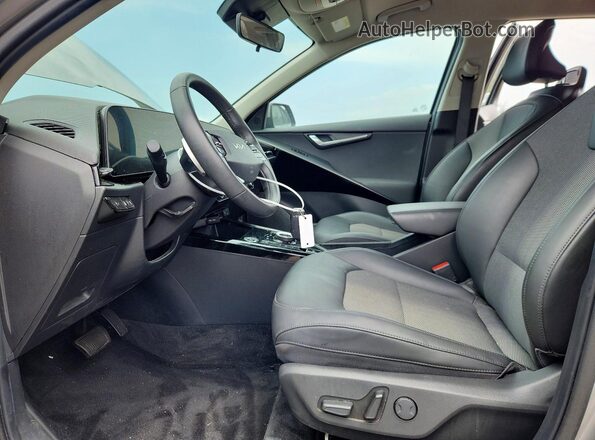 KNDCS3LFXR5140338 2024 KIA NIRO Gray Սալոնի դիմացի տեսք