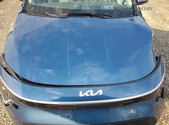 KNDCT3L12P5036912 2023 KIA NIRO Blue Вид підкапотного простору