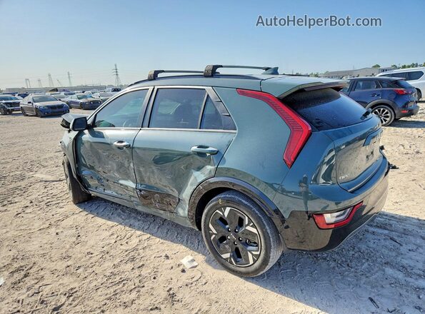 KNDCT3L16P5023273 2023 KIA NIRO Зеленый Задняя левая четверть