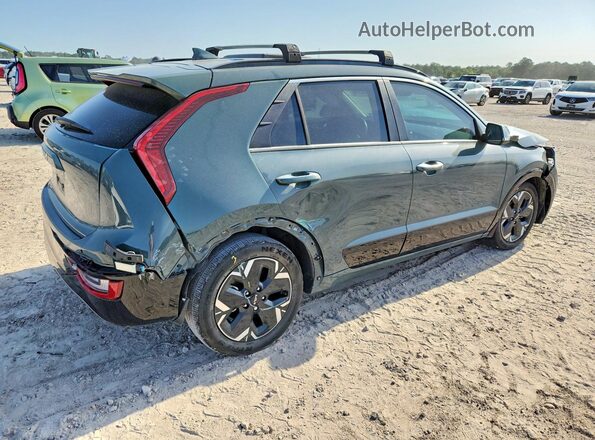 KNDCT3L16P5023273 2023 KIA NIRO Зеленый Задняя правая четверть