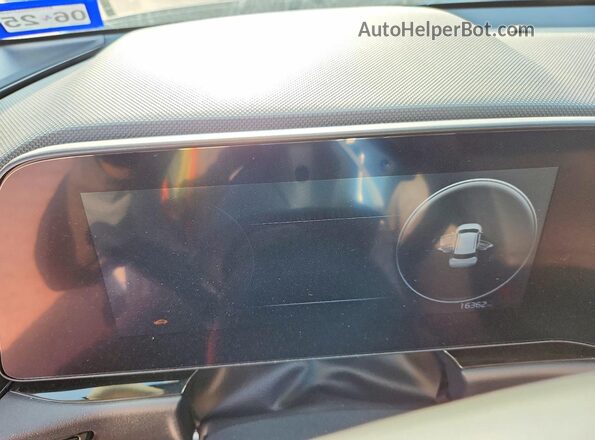 KNDCT3L16P5023273 2023 KIA NIRO Зеленый Вид щитка приборов