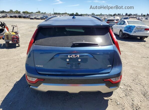KNDCT3LE3R5121778 2024 KIA NIRO Blue უკანა ხედი